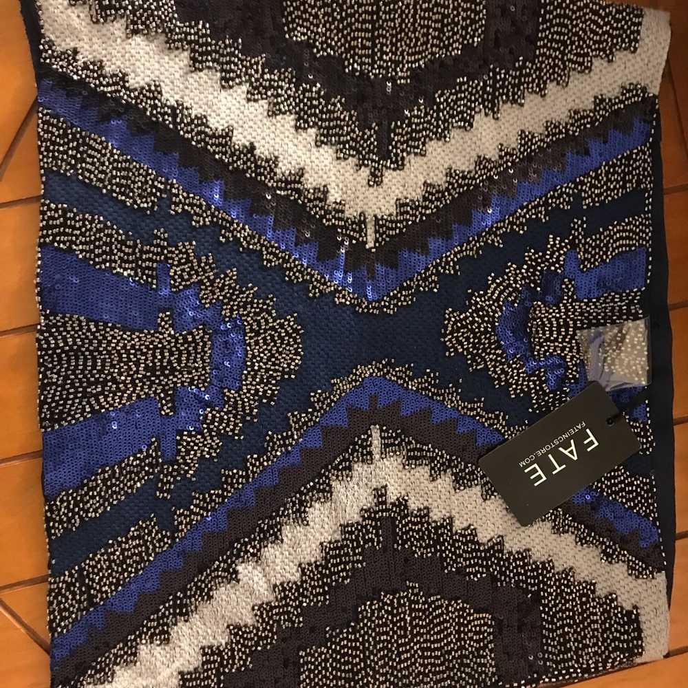Sequin miniskirt